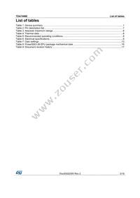 TDA7498E Datasheet Page 3