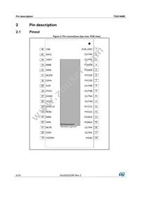 TDA7498E Datasheet Page 6