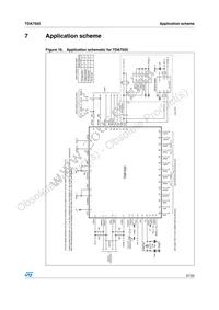 TDA7502 Datasheet Page 21