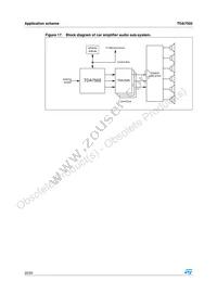 TDA7502 Datasheet Page 22