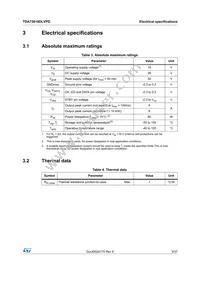 TDA75610DLVPDTR Datasheet Page 9