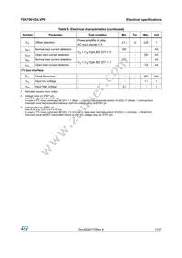 TDA75610DLVPDTR Datasheet Page 13