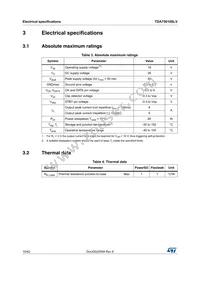 TDA75610S-8ZT Datasheet Page 10