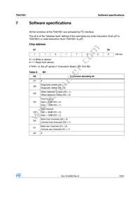 TDA7561H Datasheet Page 19