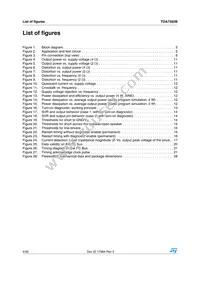 TDA7562B Datasheet Page 4