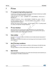 TDA7563ASM Datasheet Page 22