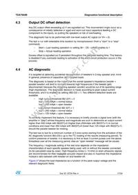 TDA7564BH Datasheet Page 17