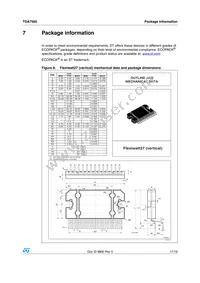 TDA7565 Datasheet Page 17