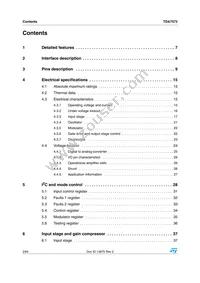 TDA7572 Datasheet Page 2