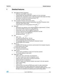 TDA7572 Datasheet Page 7