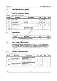 TDA7572 Datasheet Page 15