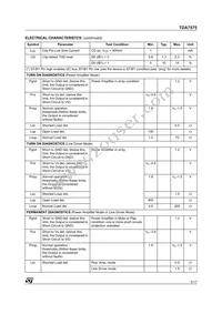 TDA7575 Datasheet Page 5