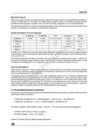 TDA7575 Datasheet Page 15