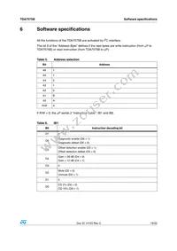TDA7575BPD Datasheet Page 19