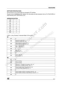 TDA7575PD Datasheet Page 9