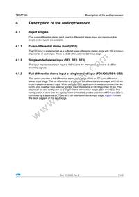TDA7718N Datasheet Page 13