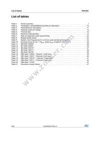 TDA7801SM Datasheet Page 4