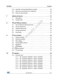 TDA7803A-ZST Datasheet Page 3