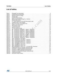 TDA7803A-ZST Datasheet Page 5