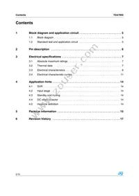 TDA7850H Datasheet Page 2