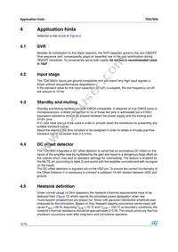 TDA7850H Datasheet Page 14