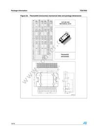 TDA7850H Datasheet Page 16