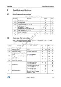 TDA7851FH-QIX Datasheet Page 7