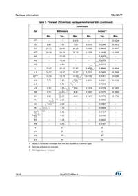 TDA7851FH-QIX Datasheet Page 14