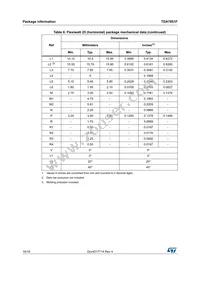TDA7851FH-QIX Datasheet Page 16