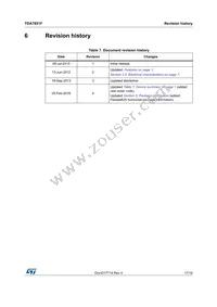 TDA7851FH-QIX Datasheet Page 17