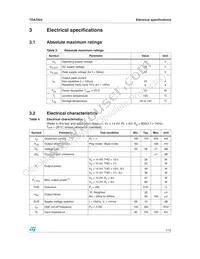 TDA7854 Datasheet Page 7