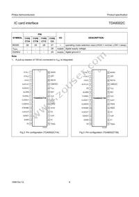TDA8002CT/C/C1 Datasheet Page 6