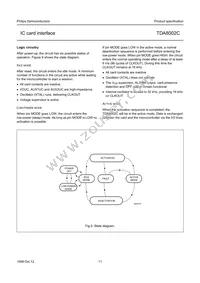 TDA8002CT/C/C1 Datasheet Page 11