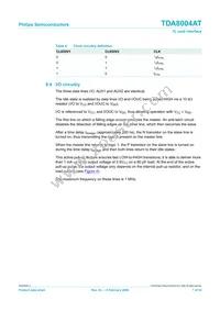 TDA8004AT/C1 Datasheet Page 7