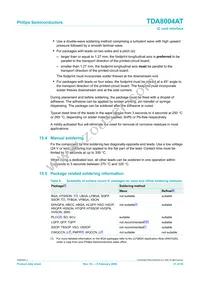 TDA8004AT/C1 Datasheet Page 21