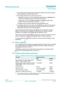 TDA8004T/C1 Datasheet Page 22