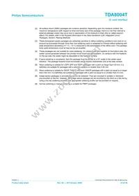 TDA8004T/C1 Datasheet Page 23