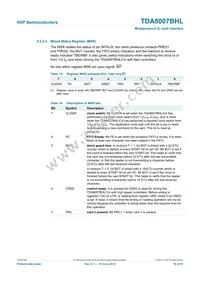TDA8007BHL/C3 Datasheet Page 18