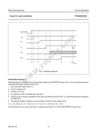 TDA8020HL/C1 Datasheet Page 13