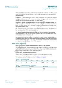 TDA8023TT/C1 Datasheet Page 9