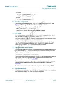 TDA8023TT/C1 Datasheet Page 13