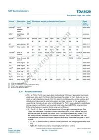 TDA8029HL/C206 Datasheet Page 9