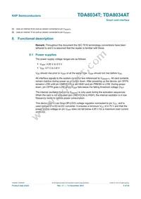 TDA8034AT/C1 Datasheet Page 5