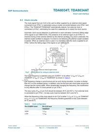 TDA8034AT/C1 Datasheet Page 7