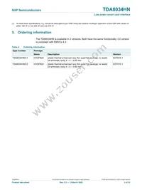 TDA8034HN/C2QL Datasheet Page 3