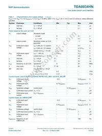 TDA8034HN/C2QL Datasheet Page 19