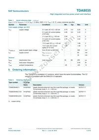 TDA8035HN/C2/S1QL Datasheet Page 3