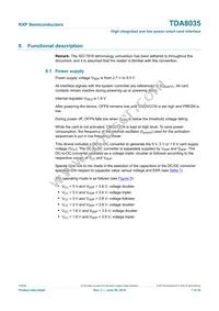 TDA8035HN/C2/S1QL Datasheet Page 7