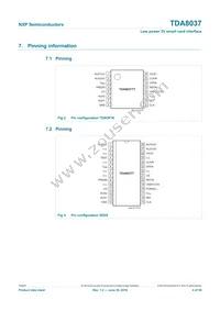 TDA8037T/C1J Datasheet Page 4