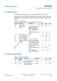 TDA8037T/C1J Datasheet Page 13